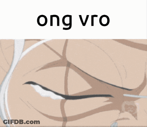 A Picture Of A Man With Glasses And The Words " Ong Vro " On The Bottom GIF