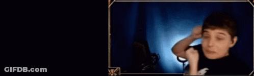 A Picture Of A Man With His Arms Outstretched And The Words No Thanks On The Bottom GIF