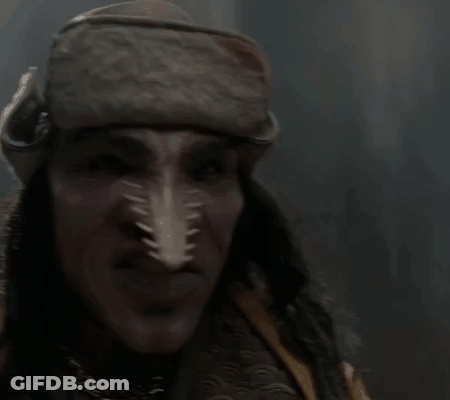 A Picture Of A Man With His Mouth Open And The Words Fake Snake Fake On It GIF