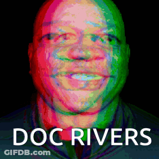 A Picture Of A Man With The Name Doc Rivers GIF