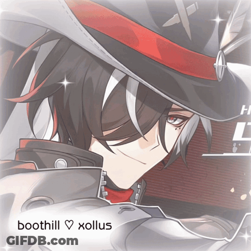 Man With Boothill Xollus Text GIF