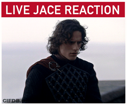 A Picture Of A Man With The Words Live Jace Reaction Above Him GIF