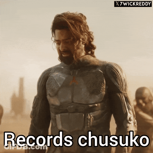 A Picture Of A Man With The Words Records Chusoko Written On It GIF