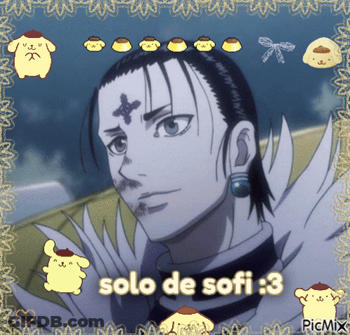 A Picture Of A Man With The Words Solo De Softi 3 GIF