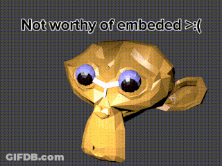 A Picture Of A Monkey With The Words Not Worthy Of Embedded GIF