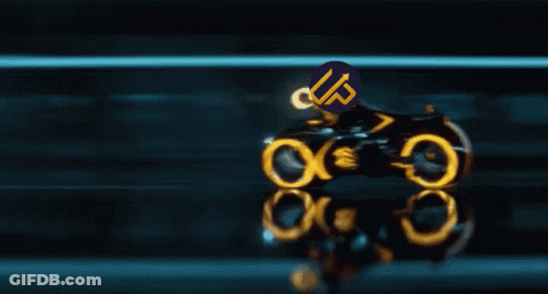 A Picture Of A Motorcycle With The Words There 'S A New Player On The Field GIF