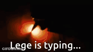 A Picture Of A Person 'S Face With The Words Lege Is Typing GIF