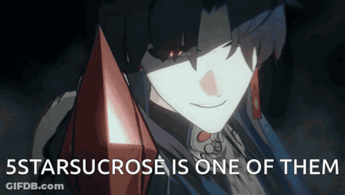 A Picture Of A Person With The Words 5Star Sucrose Is One Of Them On It GIF