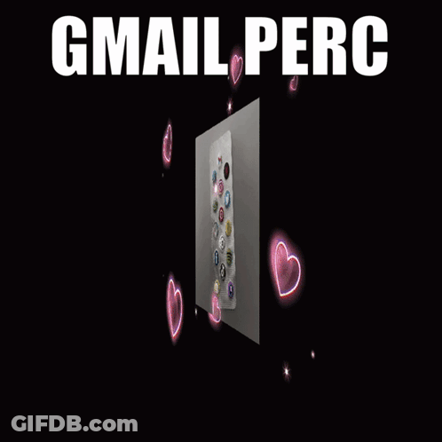 A Picture Of A Pill With Social Media Icons On It And The Words Gmail Perc Above It GIF