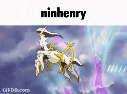 A Picture Of A Pokemon Named Ninhenry GIF