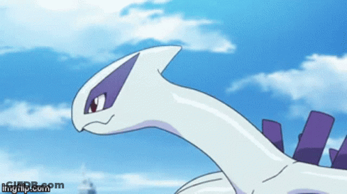 A Picture Of A Pokemon With A Blue Sky In The Background And Imgflip.com At The Bottom GIF