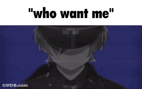 A Picture Of A Police Lineup With The Words " Who Want Me " Above It GIF