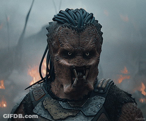 A Picture Of A Predator With The Name Kepler On The Bottom Right Corner GIF