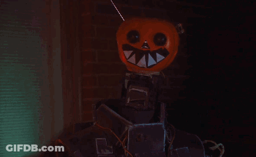 A Picture Of A Pumpkin That Says That 'S Right On It GIF
