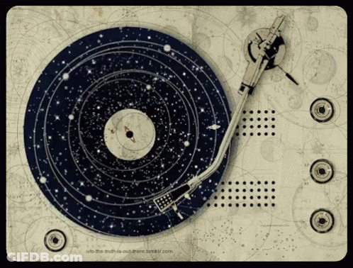 A Picture Of A Record Player With The Words Off-The-Truth-Is-Out-There.tumblr.com Written On The Bottom GIF