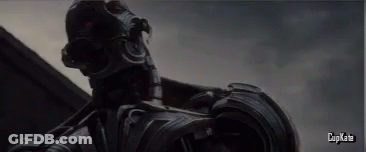 A Picture Of A Robot With The Words Cupkata On The Bottom GIF