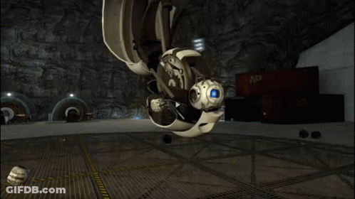 A Picture Of A Robot With The Words " Does N't Work " On The Bottom GIF