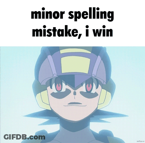 Robot With Minor Spelling Mistake I Win GIF