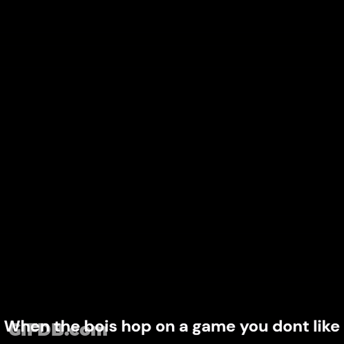 A Picture Of A Skeleton With The Words When The Bois Hop On A Game You Dont Like GIF