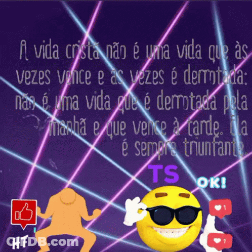 A Picture Of A Smiley Face With Sunglasses And A Purple Background GIF