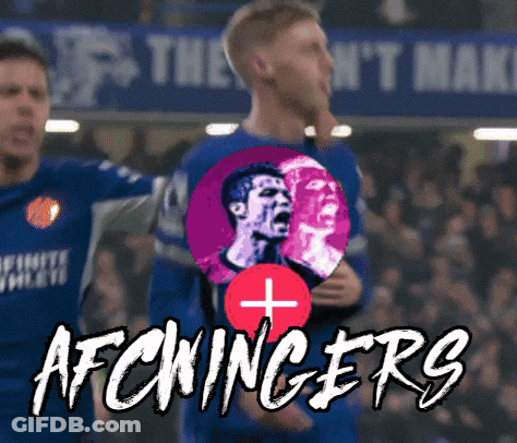 A Picture Of A Soccer Player With The Words Afcwinger 'S On The Bottom GIF