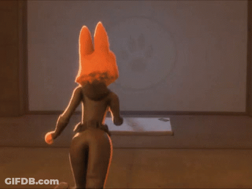 Stuffed Animal Sitting On Table With So Good GIF