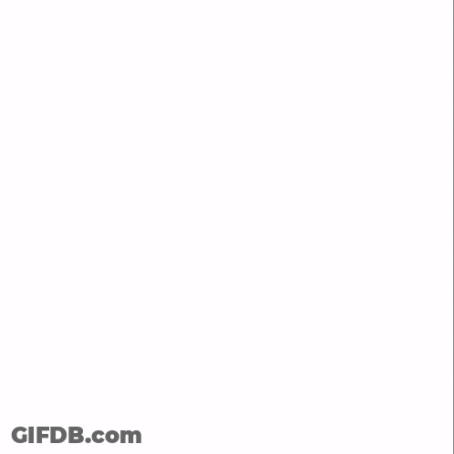 A Picture Of A Stuffed Bunny With A Clown Hat On It GIF