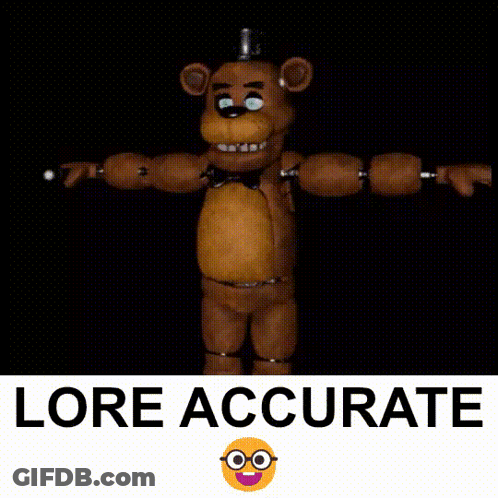 Teddy Bear With Lore Accurate Text GIF