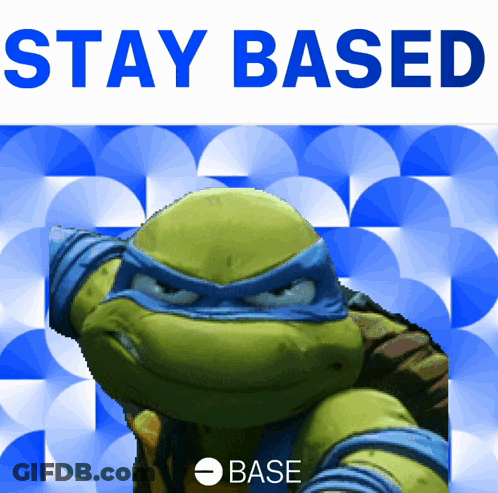 Teenage Mutant Ninja Turtle With Stay Based Caption GIF