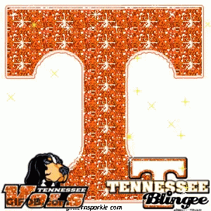 A Picture Of A Tennessee Vols Logo With A Dog GIF
