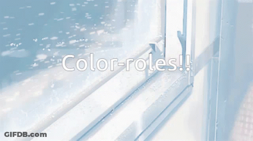A Picture Of A Window With The Words Color-Roles Written On It GIF