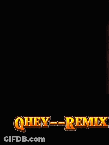 A Picture Of A Woman And A Picture Of A Man With The Words " Oh Hey Remix " GIF