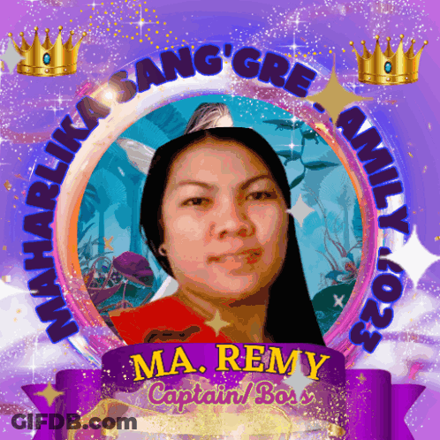 A Picture Of A Woman Named Ma Remy GIF