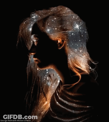 A Picture Of A Woman 'S Face With The Words Motion Effects On The Bottom GIF