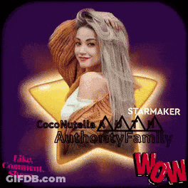 Woman With Star Behind Saying Starmaker GIF