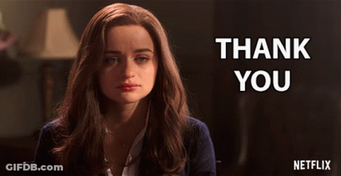 A Picture Of A Woman With Her Tongue Out Next To The Words Thank You GIF