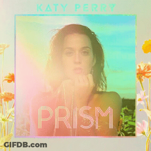 A Picture Of A Woman With The Word Prism On The Bottom GIF