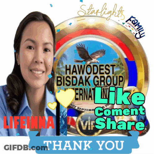 A Picture Of A Woman With The Words Hawodest Bisdak Group In The Background GIF