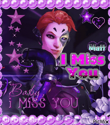A Picture Of A Woman With The Words " I Miss You " Written On It GIF