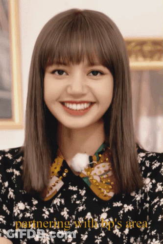 A Picture Of A Woman With The Words " Partnering With Tp 'S Area " Below Her GIF