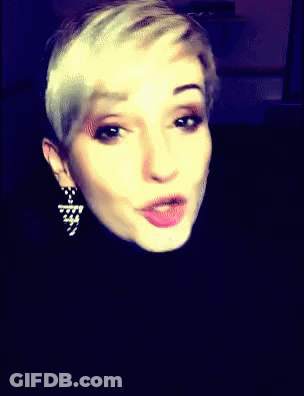 A Picture Of A Woman With The Words " You Are The " On The Bottom GIF