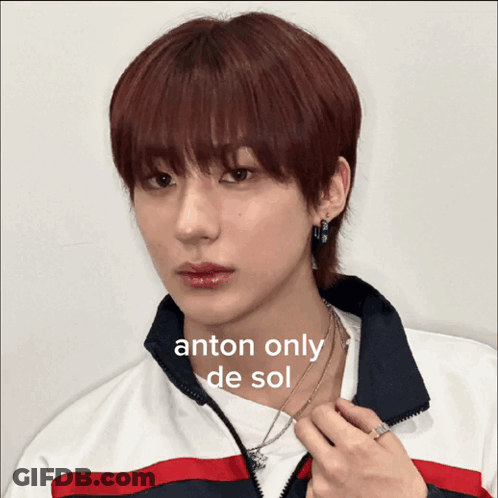 Young Man With Anton Only De Sol Above GIF
