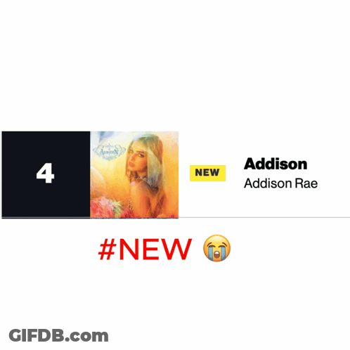 A Picture Of Addison Walking Down The Street With The Caption But My Fav Addison Was The Queen Of Pop ? GIF