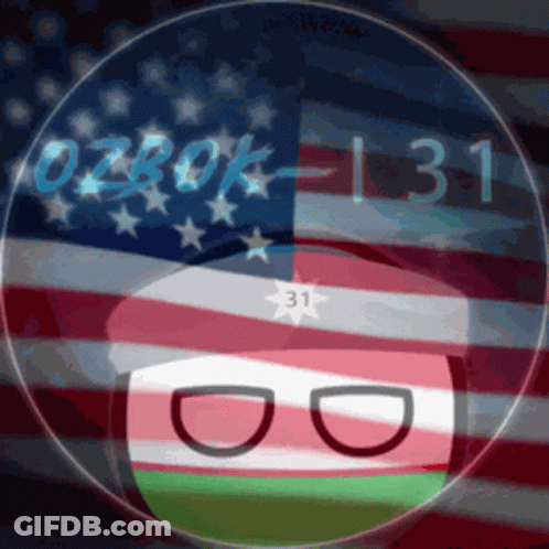 A Picture Of An American Flag With The Number 31 GIF