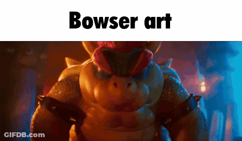 A Picture Of Bowser From Super Mario Bros GIF