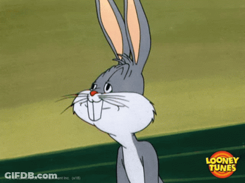 A Picture Of Bugs Bunny From The Looney Tunes Show GIF