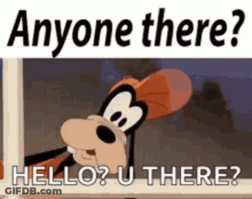 A Picture Of Goofy Saying Hello U There GIF