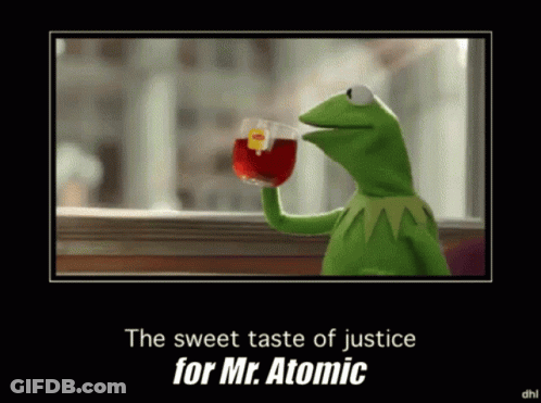 A Picture Of Kermit The Frog Holding A Cup Of Tea GIF