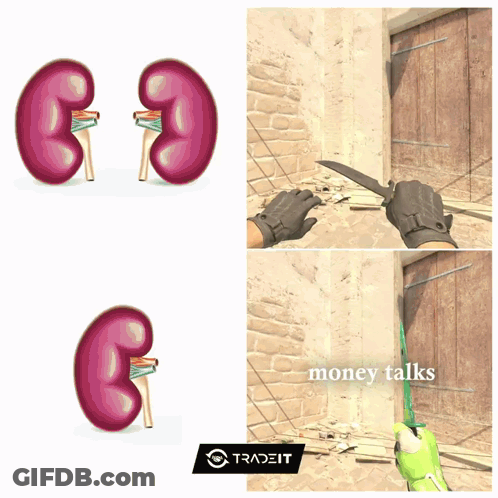 A Picture Of Kidneys And A Picture Of A Person Cutting A Piece Of Wood GIF