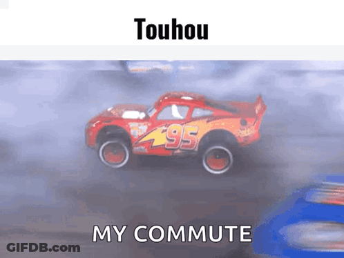A Picture Of Lightning Mcqueen From The Movie Cars GIF